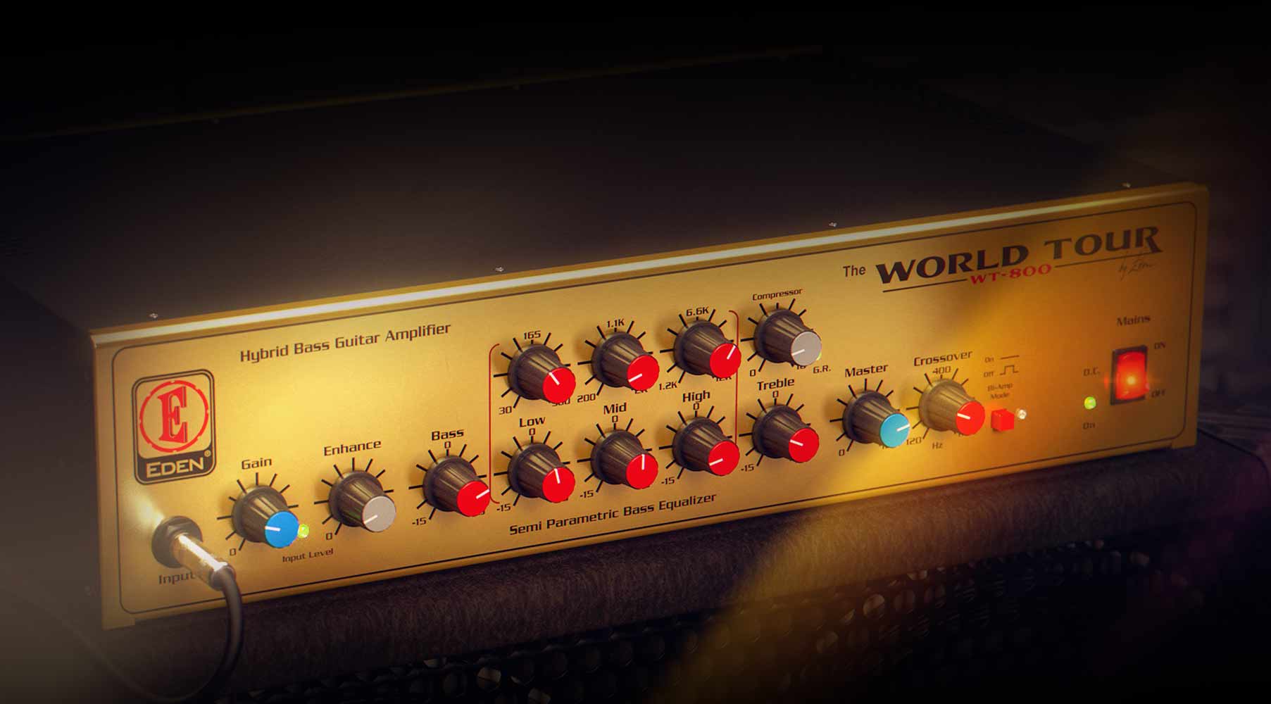 Eden® WT800 Bass Amplifier