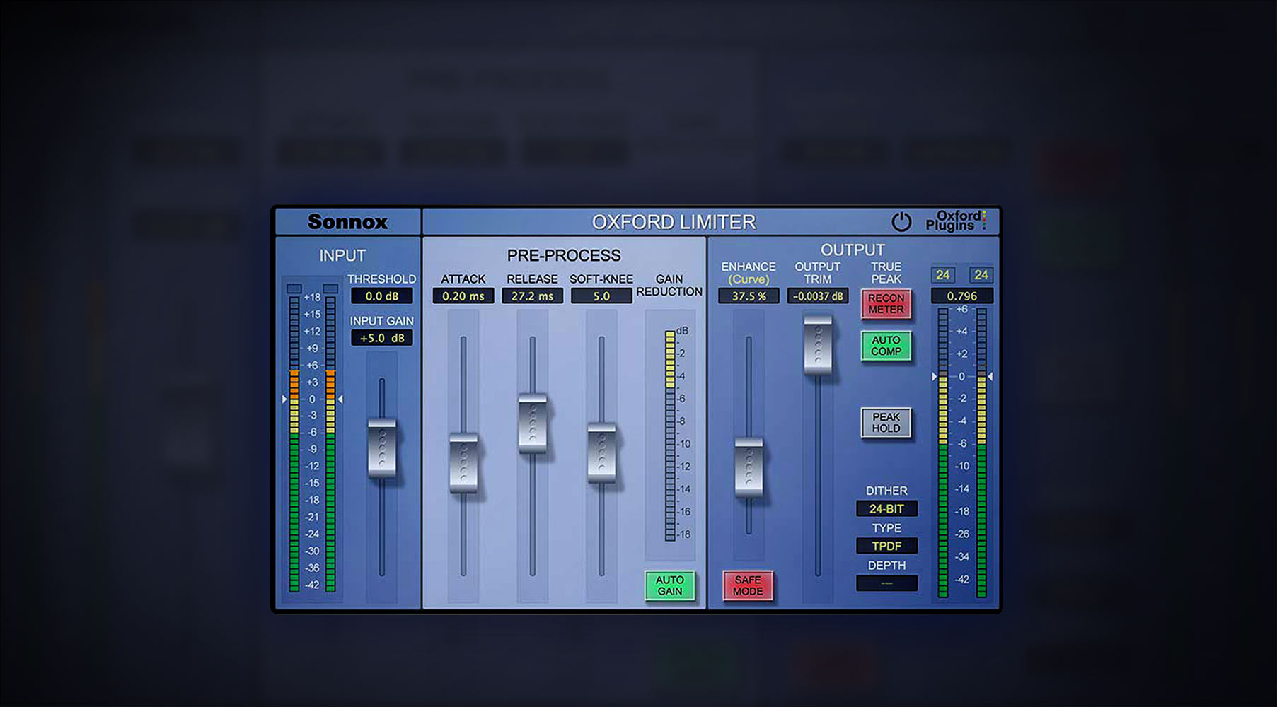Sonnox® Oxford Limiter v2